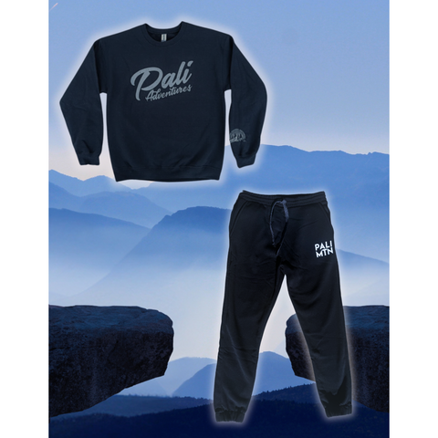 Crew Sweatshirt and Sweatpant Set (Limited Sizing)